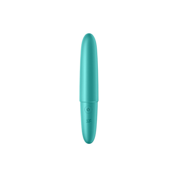 Vibromasseur turquoise USB Ultra Power Bullet 6 Satisfyer 